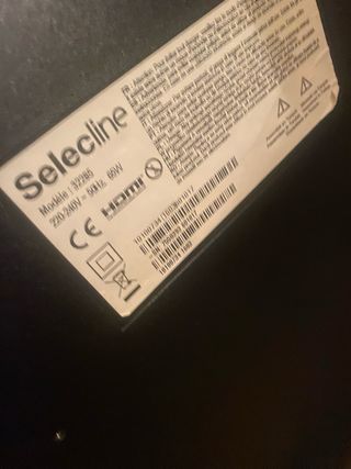 Televisión Selecline 32 Negra