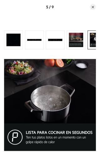 Placa de inducción AEG Serie 5000