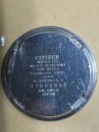 Reloj Citizen Quartz Digital Vintage