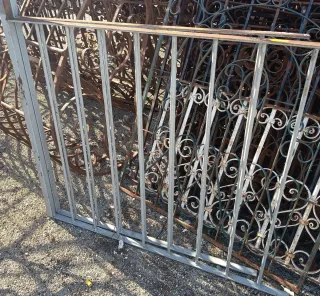 Barandilla de hierro forjado