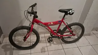 Bicicleta infantil 20 roja