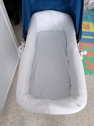 Funda Capazo Bugaboo Cameleon Blanco Piqué