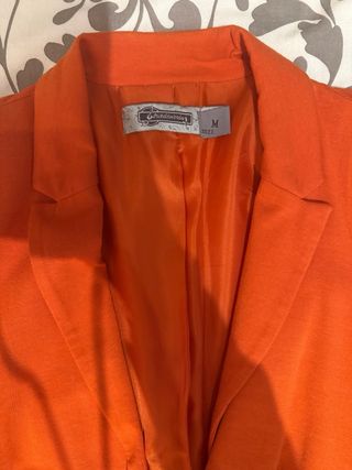 Blazer naranja talla M