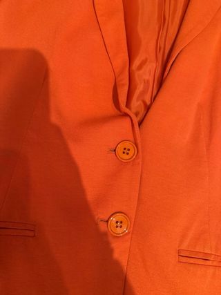 Blazer naranja talla M