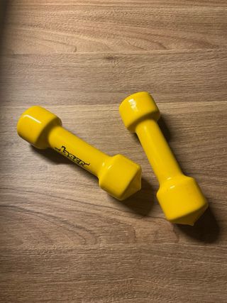 Pesas amarillas de 1 kg