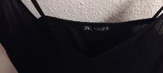 Vestido negro tirantes