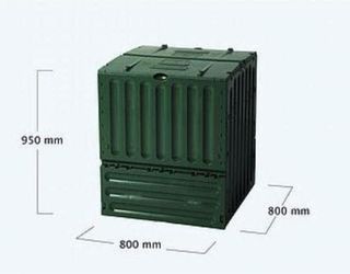 Compostador 600 l eco king 627001