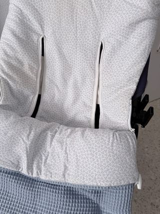 Saco entretiempo silla bebé estampado