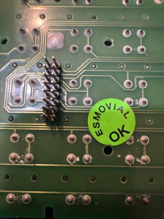 Teclado membrana básculas industriales