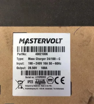 Cargador Baterías Mastervolt Mass 24/100