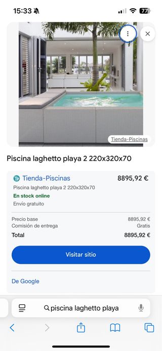 Piscina Laghetto Playa