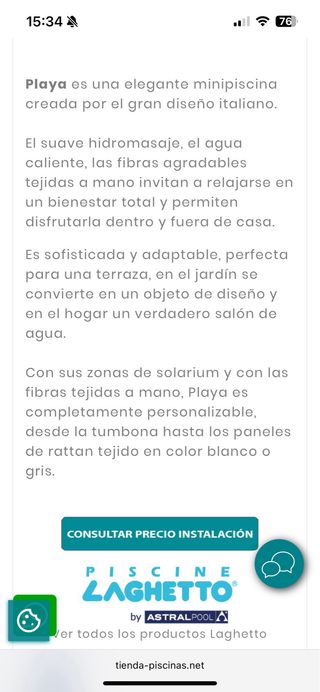 Piscina Laghetto Playa