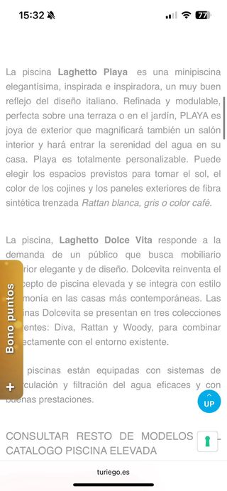 Piscina Laghetto Playa