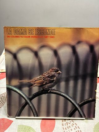 Vinilo La Dama Se Esconde - De Colores Tu Color