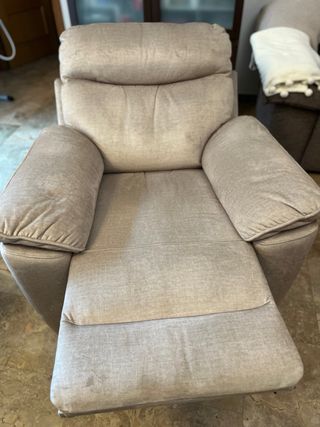Sillón reclinable eléctrico 1 plaza