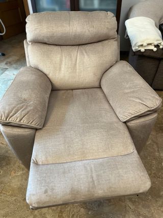 Sillón reclinable eléctrico 1 plaza