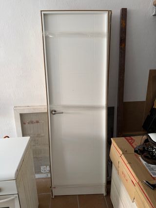 Puerta de paso block blanca