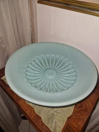 Svuotatasche piatto vetro Murano antico originale