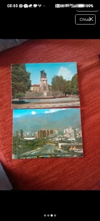 Due cartoline panoramiche