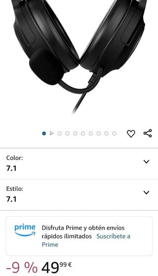 NEWSKILL Sobek Auriculares Gaming RGB