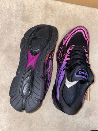 Asics Gel Negras y Rosas Talla 45