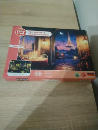 Puzzle Playtive 1000 piezas París Glow-in-the-Dark