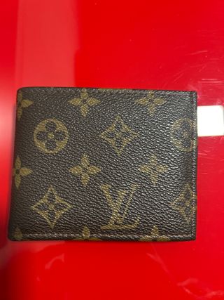 Cartera Louis Vuitton Monogram Marrón y Dorado