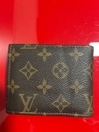 Cartera Louis Vuitton Monogram Marrón y Dorado