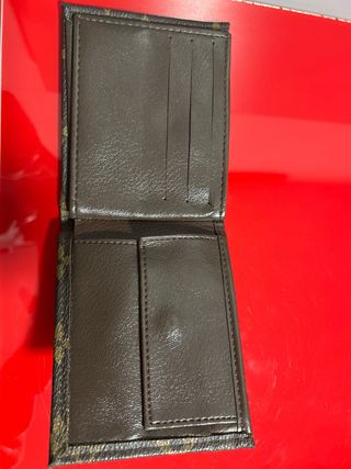 Cartera Louis Vuitton Monogram Marrón y Dorado