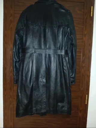 Giacca in pelle nera