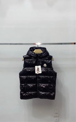 Moncler Gilet Nero Cappuccio