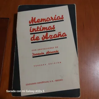 Memorias íntimas de Azaña