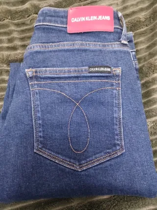 Jeans Calvin Klein Blu Donna