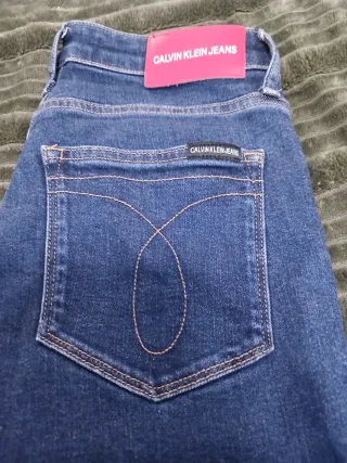 Jeans Calvin Klein Blu Donna