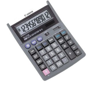 Calculadora Canon TX-1210E Gris