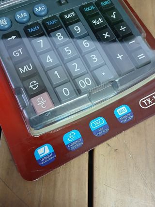 Calculadora Canon TX-1210E Gris