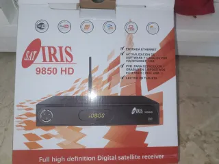 Decodificador Satélite IRIS 9850 HD