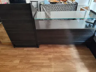 Mobiliario Tienda Modular Negro y Cromado