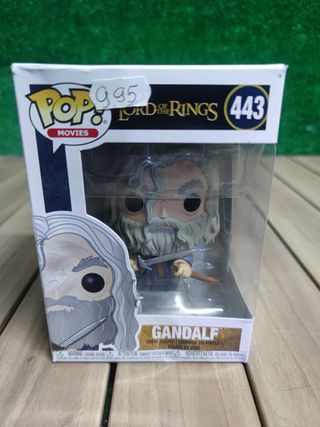 POP Funko Movies: Lord of The Rings - Gandalf - el Señor de los Anillos - Figura de Vinilo Coleccionable - Idea de Regalo - Mercancia Oficial - Juguetes para Niños y Adultos - Movies Fans
