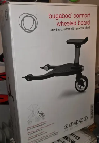 Patinete Boogabo con asiento para silla