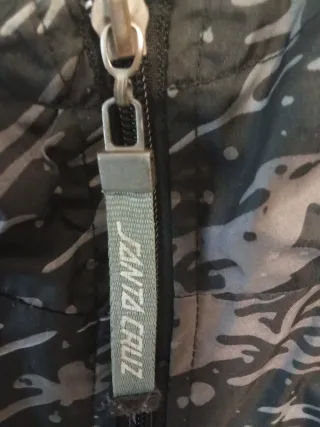 Chubasquero Santa Cruz Negro