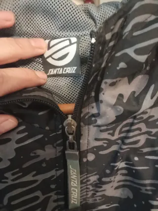 Chubasquero Santa Cruz Negro