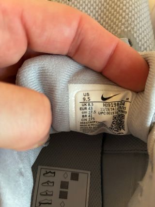Zapatillas Nike Grises y Negras