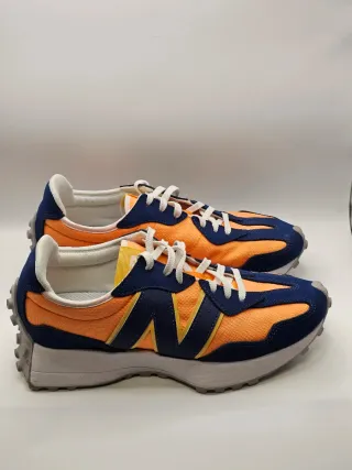 New Balance 327 WS327 Naranja y Azul