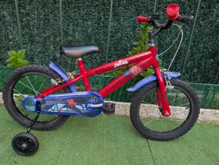 Bicicleta infantil Spiderman