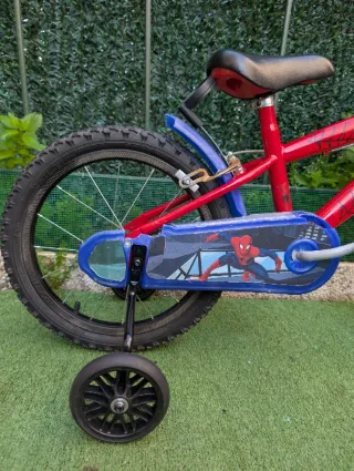 Bicicleta infantil Spiderman