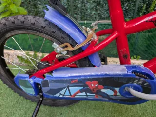 Bicicleta infantil Spiderman