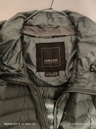 Plumífero Geox verde