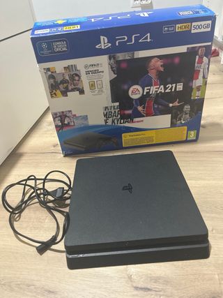 PS4 Slim Sony Nero