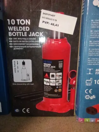 Gato Hidráulico Soldado 10 Ton